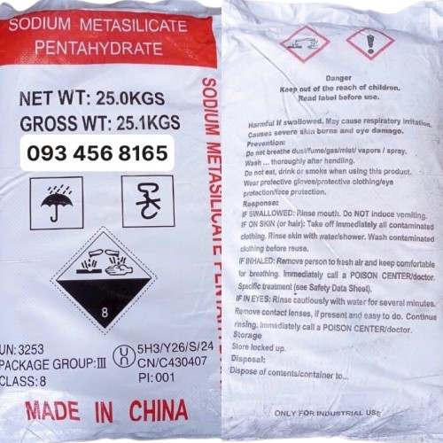 SODIUM METASILICATE ( Thuỷ tinh bột)